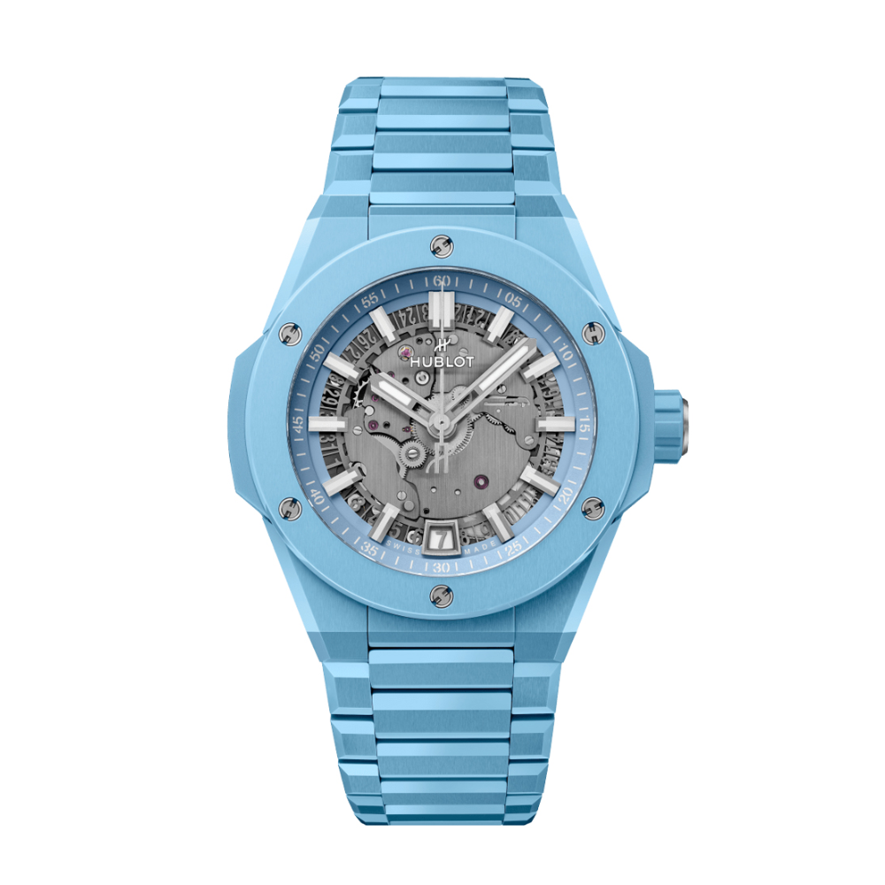 Bang UNICO Integrated Time Only Sky Blue Ceramic 42mm