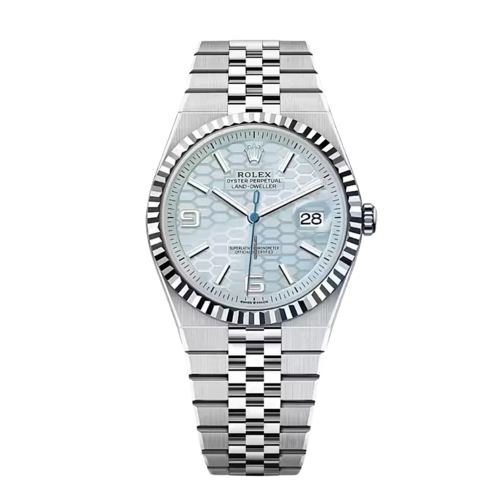 Land-Dweller 127336 "Ice Blue Dial" 40mm