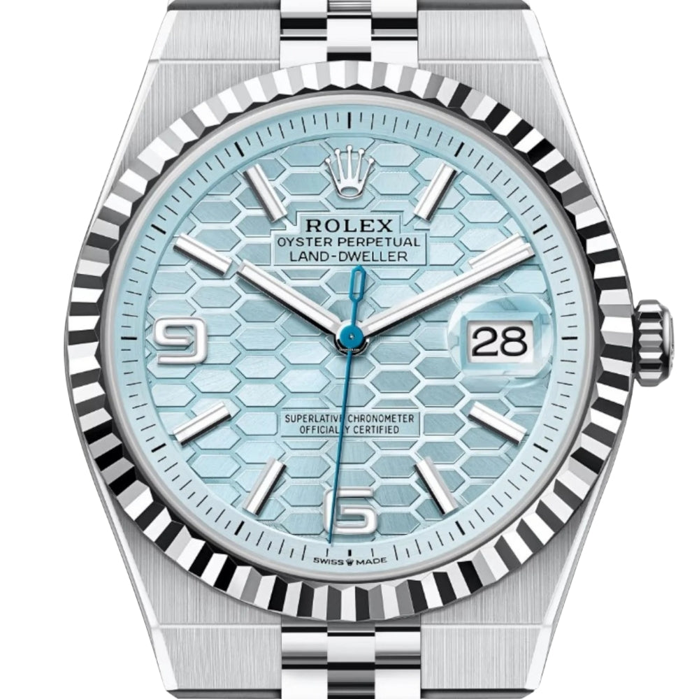 Land-Dweller 127336 "Ice Blue Dial" 40mm