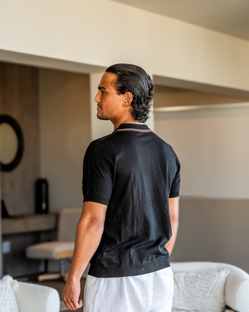 The Ashford knitted polo