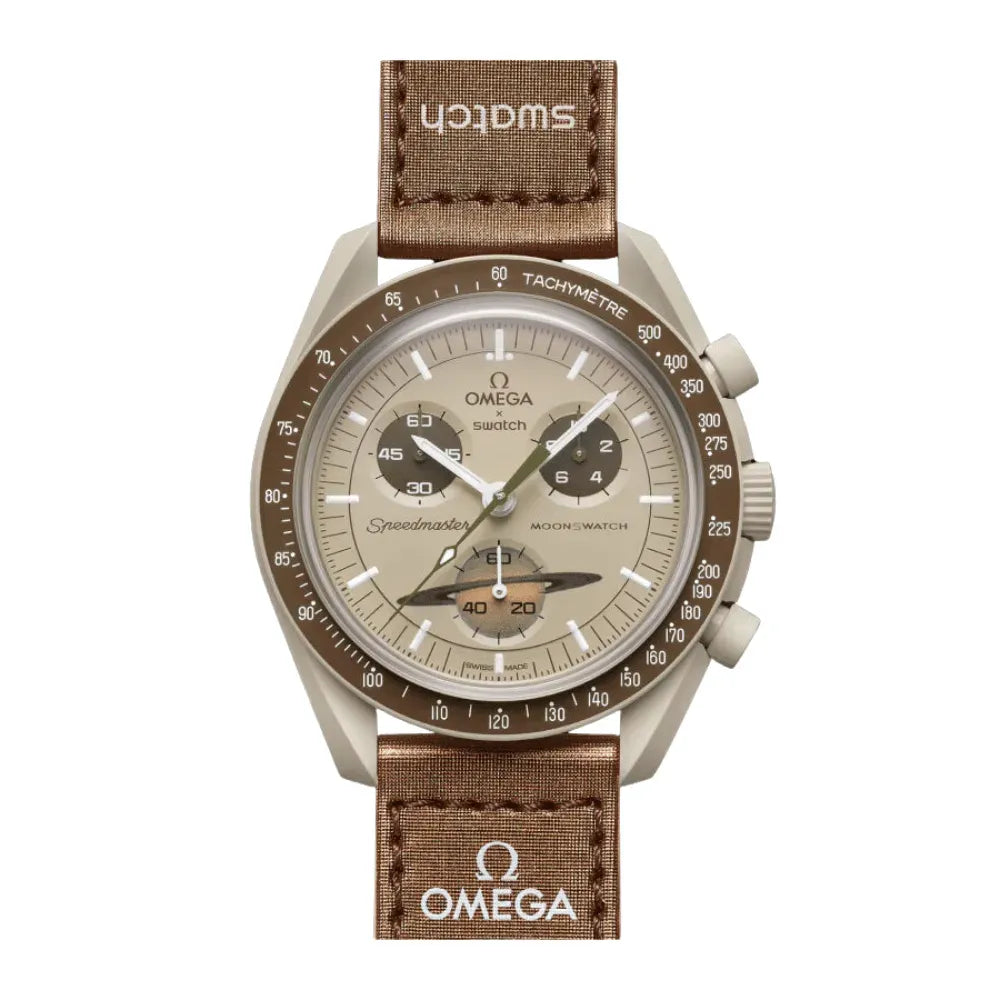 x Swatch Speedmaster MoonSwatch “Mission to Saturn”