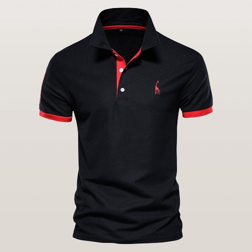 Lukas cotton polo shirt for sporty-casual looks