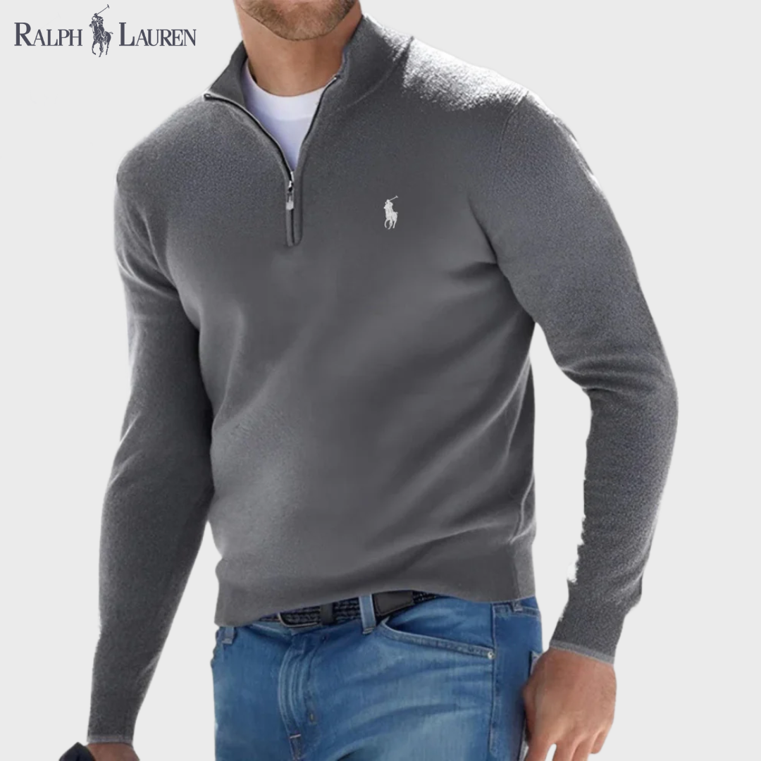 R&L - Heritage Half-Zip Sweater - Sale