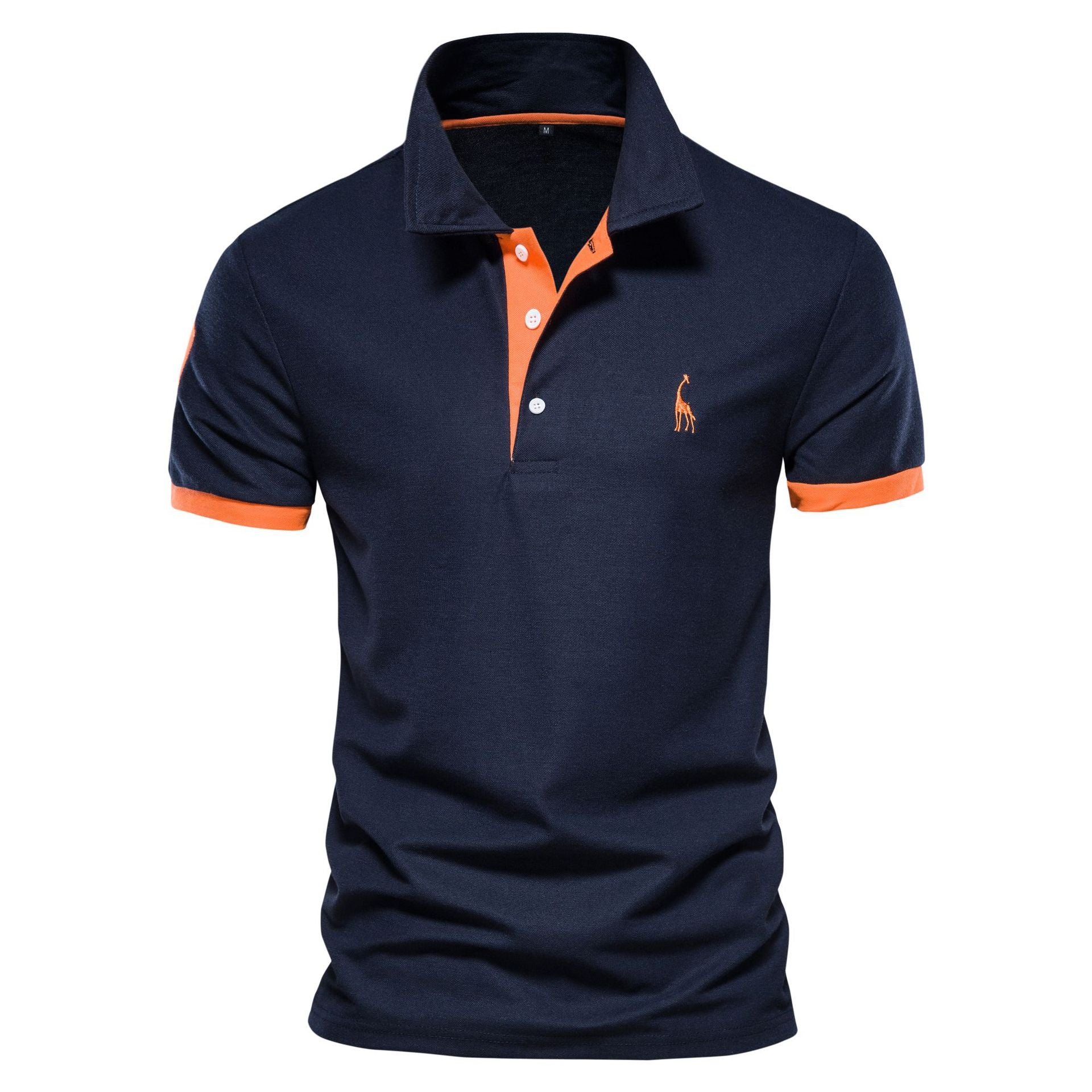Lukas cotton polo shirt for sporty-casual looks