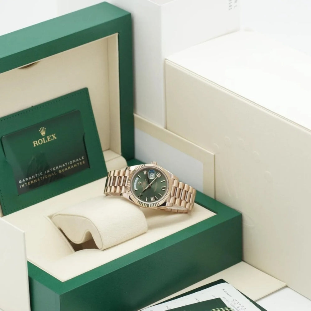 Day-Date 228238 “Green Ombre”