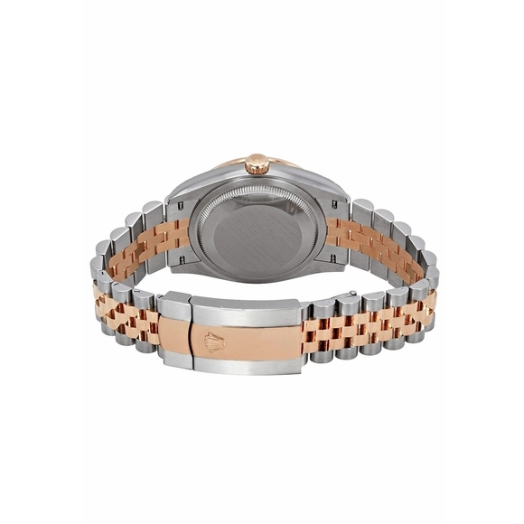 Datejust Dark Rhodium Dial Fluted Bezel 36mm 126231